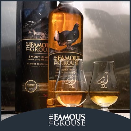 View The Famous Grouse Smoky Black Blended Scotch Whisky 70cl number 1